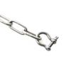 DECHOUS Trailer Tie Down Anchor Stainless d Ring 2pcs 304 Steel Bow Shackles for Rigging view 4