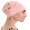 osvyo Cotton Chemo Turbans for Women Cancer Hairloss hat - Cotton Lightweight Headwear Sealed Packaging HOT Pink view 4