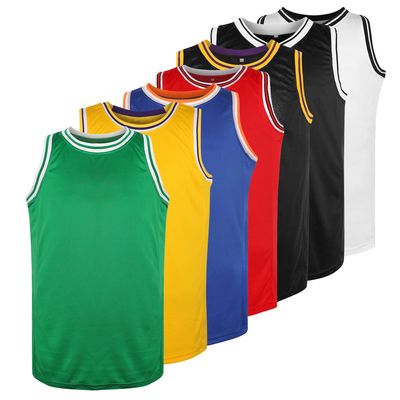 MESOSPERO Blank Basketball Jersey 90S Hip Hop Clothing for Party,Mens Plain Mesh Athletic Practice Sports Shirts S-3XL(Blank-Grass Green,Small)