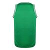 MESOSPERO Blank Basketball Jersey 90S Hip Hop Clothing for Party,Mens Plain Mesh Athletic Practice Sports Shirts S-3XL(Blank-Grass Green,Small) view 3
