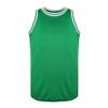 MESOSPERO Blank Basketball Jersey 90S Hip Hop Clothing for Party,Mens Plain Mesh Athletic Practice Sports Shirts S-3XL(Blank-Grass Green,Large) view 2