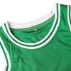 MESOSPERO Blank Basketball Jersey 90S Hip Hop Clothing for Party,Mens Plain Mesh Athletic Practice Sports Shirts S-3XL(Blank-Grass Green,Large) view 4