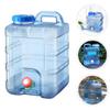 Didiseaon 5 Gallon Water Jug Camping Water Container Jug Gallon Sports Bottle - Camping Storage Carrier Drink Beverage Dispenser for Outdoor Hiking Picnic 10L 5 view 4