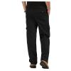 WZIKAI Mens Cargo Pants Elastic Waist Joggers for Men Workout Sweatpants Casual Long Trousers Black S view 4