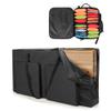 DSLEAF Cornhole Carrying Case Fits 4' x 2' Regulation Size & Cornhole Backpack Holds 16-24 Cornhole Bags view 1