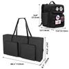 DSLEAF Cornhole Carrying Case Fits 4' x 2' Regulation Size & Cornhole Backpack Holds 16-24 Cornhole Bags view 2