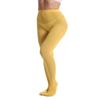 Zioccie 80 Denier Microfibre Tights for Women Soft Semi Opaque Solid Color High Waist Footed Pantyhose (Lemon Yellow, One Size) view 2