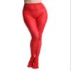 Zioccie 80 Denier Microfibre Tights for Women Soft Semi Opaque Solid Color High Waist Footed Pantyhose (Red, Plus Size) view 1