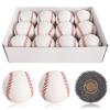 Baisidiwei Baseballs 12 Pack Sports Practice Baseballs 9 Inch Official Size and Weight Baseball Unmarked Autograph Baseball Training Ball for Games, Soft Toss, Batting, Fielding, Hitting, Pitching view 1
