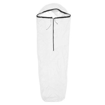 Emergency Sleeping Bag Lightweight Waterproof Thermal Bivy Sack Cover Blanket Heat Retention Shelter Survival Kit for Hiking, Camping, Hunting, Fishing (White)