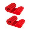 Bicycle Bike Rim Liner Strips Rim Tape 20Inch Bike Fat Tire PVC Inner Tube Protector Liner for Road Bike MTB Mountain Bike Tube, Puncture & Temperature Resistant, Waterproof 2PCS (Red20) view 2