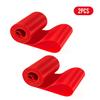 Bicycle Bike Rim Liner Strips Rim Tape 20Inch Bike Fat Tire PVC Inner Tube Protector Liner for Road Bike MTB Mountain Bike Tube, Puncture & Temperature Resistant, Waterproof 2PCS (Red20) view 4