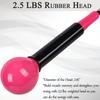 Golf Swing Trainer Aid 48"/40" Warm-Up Stick for Strength Flexibility Tempo Training Golf Practice Aid with Weighted Head Swing Corrector for Men Women view 4