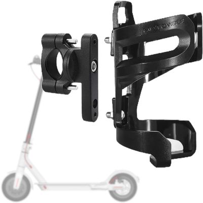 FelixStory Electronic Scooter Cup Holder Water Bottles Large Attachment Gadget for Bike Stroller Wheelchair Kids Adults