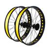 Bicycle Bike Rim Liner Strips Rim Tape 20Inch Bike Fat Tire PVC Inner Tube Protector Liner for Road Bike MTB Mountain Bike Tube, Puncture & Temperature Resistant, Waterproof 2PCS (Yellow20) view 1