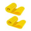 Bicycle Bike Rim Liner Strips Rim Tape 20Inch Bike Fat Tire PVC Inner Tube Protector Liner for Road Bike MTB Mountain Bike Tube, Puncture & Temperature Resistant, Waterproof 2PCS (Yellow20) view 2