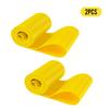 Bicycle Bike Rim Liner Strips Rim Tape 20Inch Bike Fat Tire PVC Inner Tube Protector Liner for Road Bike MTB Mountain Bike Tube, Puncture & Temperature Resistant, Waterproof 2PCS (Yellow20) view 4