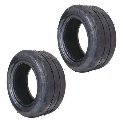 ciciTree 2pieces Front 80/60-5 Vacuum Wheel Tubeless Tire Compatible for Ninebot Segway Electric Go Kart