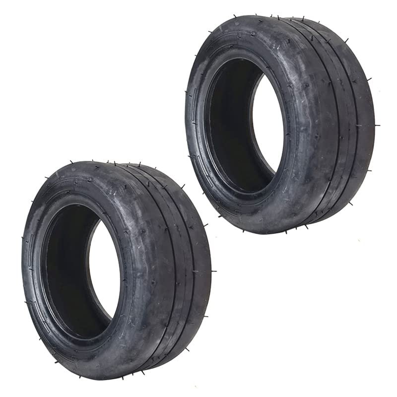 ciciTree 2pieces Front 80/60-5 Vacuum Wheel Tubeless Tire Compatible for Ninebot Segway Electric Go Kart