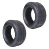 ciciTree 2pieces Front 80/60-5 Vacuum Wheel Tubeless Tire Compatible for Ninebot Segway Electric Go Kart view 1