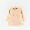 RUNQHUI Baby Girls Fall Winter Warm Outrewear Faux Fur Fleece Coat Jacket Button Down Trenchcoat Beige A 12-18 Months view 2