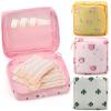 Coldairsoap 4 Pieces Sanitary Napkin Storage Bag, Menstrual Pad Bag view 1