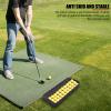 EVTSCAN Silicone Golf Ball Tray Storage Box with Drainage Holes, Waterproof Anti Skid Holder, Organizer for up to 100 Balls, Green view 4