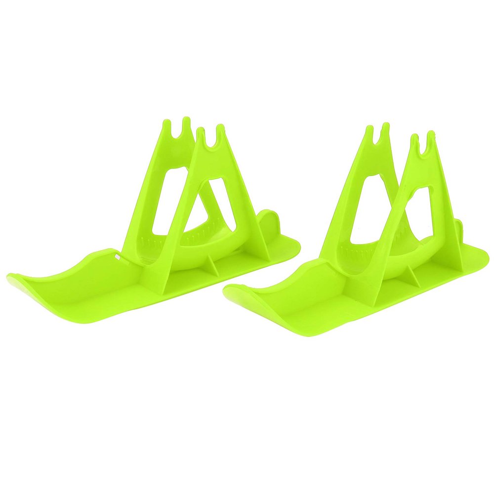 Snow Sledge Board Set - Balance Bike Scooter Snowboard Ski Luge Snowboard Skating Portable Snow Sledge Board Set Ski Accessories(Green) Balanced
