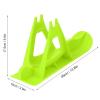 Snow Sledge Board Set - Balance Bike Scooter Snowboard Ski Luge Snowboard Skating Portable Snow Sledge Board Set Ski Accessories(Green) Balanced view 2