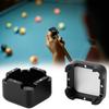 Alvinlite Billiard Chalk Case, Square Aluminum Alloy Cue Chalk Box Magnetic Portable Billiard Chalk Holder Mini Cue Tip Chalk Holder Pool Chalks Carrier Case for Pool Cue Sports Accessories (Black) view 4