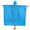 MOPHOEXII Rain Poncho with Adjustable Hood, Waterproof Lightweight Unisex Multifunctional Raincoat for Hiking Festivals Camping Emergency(Light Blue) view 2
