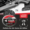 Hawki Airgun Pellets -.25/6.35mm Caliber (33.95 gr/2.20 g) 150 ct Hi8011EX Round view 4
