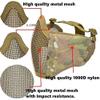 Bvawtrs Mich2000 Taktische Helm Updated Version Fast Tactical Helmet Combined with Foldable Half Face Mesh Mask and Goggles for Paintball CS Game Set view 3