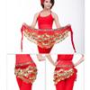 Belly Dance Hip Scarf for Women Coins Belly Dance Costume Skirt Wrap Belt Sequin Style Music Festival Clothing,A15 view 2