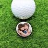 PicturesOnGold.com Personalized Golf Ball Marker - Custom Photo & Engraving Golf Ball Marker for Men & Women, Customizable Golf Ball Marker with Photo, Golf Gifts, 3/4 in x 3/4 in, Stainless Steel view 3