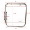 GG Schmitt Boat Transom Gate | Chaparral 18 5/8 X 17 Inch view 4