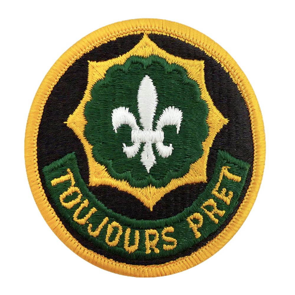 2nd Armored Cavalry Regiment AGSU Color Patch (Military Issued)-Veteran Owned Business