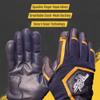 Stinger Sports Sting Squad Batting Gloves for Baseball & Softball (Youth XL, Black Gold) view 4
