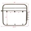 Avalon Boat Pontoon Gate Door 128077 | 28 x 25 Inch Stainless view 4