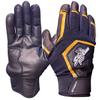 Stinger Sports Sting Squad Batting Gloves for Baseball & Softball (Adult Large, Black Gold) view 1