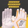 Stinger Sports Sting Squad Batting Gloves for Baseball & Softball (Adult Small, White Gold) view 4