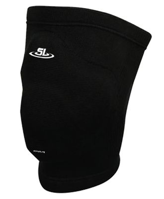 ScrapLife Wrestling | Defender Black Kneepad | Premium Protective Compression Padded Knee Sleeve | Jiu Jitsu MMA (Small/Medium)