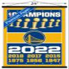Trends International NBA Golden State Warriors - Champions 22 Wall Poster, 22.375" x 34", Premium Print and Black Hanger Bundle view 3