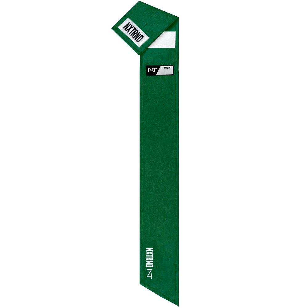 Nxtrnd Streamer Football Towel, Thin Sports Towel, Dries Hands & Football Accessories (Dark Green)