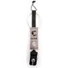 Culture Supply Surfboard Surf Leash (6 Sizes - 5 Colors): 6ft Comp | 6 ft Reg | 7ft | 8ft | 9ft | 10ft (White, 6ft COMP) view 1