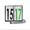 Tandem Sport Score Keeper with Lanyard - Score Flipper for Volleyball, Basketball, Baseball & Football - Wearable Flip Scoreboard view 1
