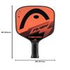 HEAD Flash Pickleball Pack - 2 Approved Paddles, 2 Outdoor Balls, Carry Sack view 4
