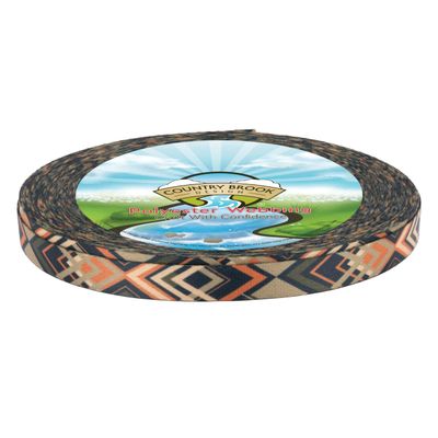 Country Brook Design - Terracotta Arrows Photo Quality Polyester (1/2 Inch, 20 Yards)
