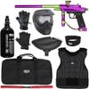 Action Village Azodin KDIII Level 1 Protector Paintball Gun Package Kit (Large/X-Large, Polished Purple/Polished Green)