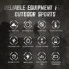 HOOSHU Tactical Sports Watches for Men Digital Outdoor Survival Military Compass Rock Solid Digital Watches with Durable Band Steps Tracker Pedometer Calories (46Black) view 3